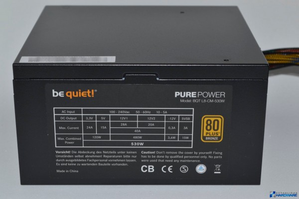 REVIEW: BE QUIET! PURE POWER L8 530W CM | ACTUALIDADHARDWARE.COM