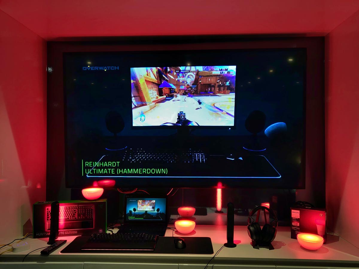 Razer y Philips muestran todo su potencial RGB en un evento exclusivo
