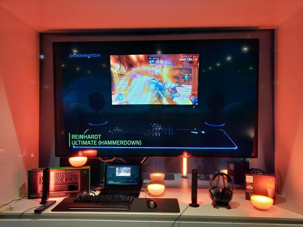 Razer y Philips muestran todo su potencial RGB en un evento exclusivo