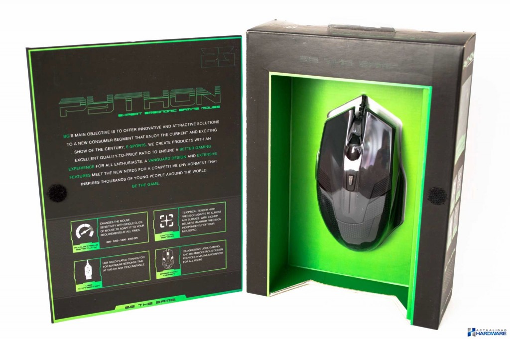 Buyagon Python REVIEW: BG PYHTON | ACTUALIDAD HARDWARE
