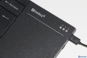 SANDBERG BLUETOOTH TOUCHPAD KEYBOARD REVIEW TEST__001