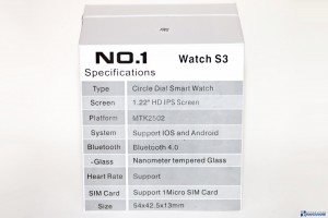 N.1 S3 SMARTWATCH REVIEW UNBOXING_002
