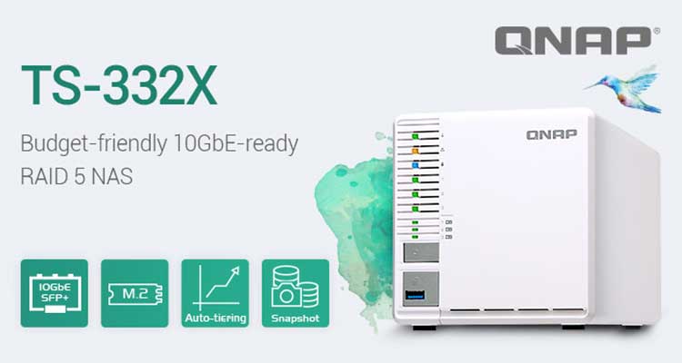 QNAP TS-932PX:配备 2 个 10 GbE SFP+ 的全新 9 盘位 NAS 正式发布